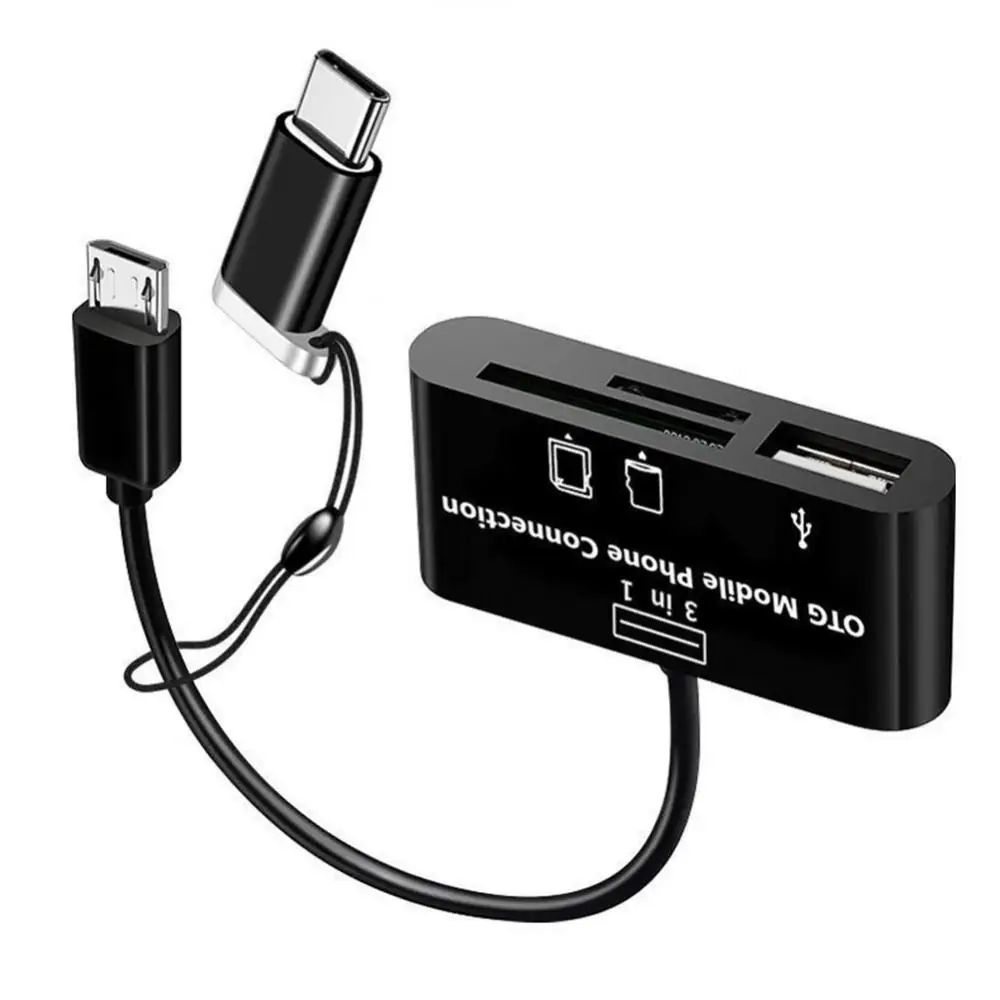 

USB Type C OTG Устройство для чтения карт памяти