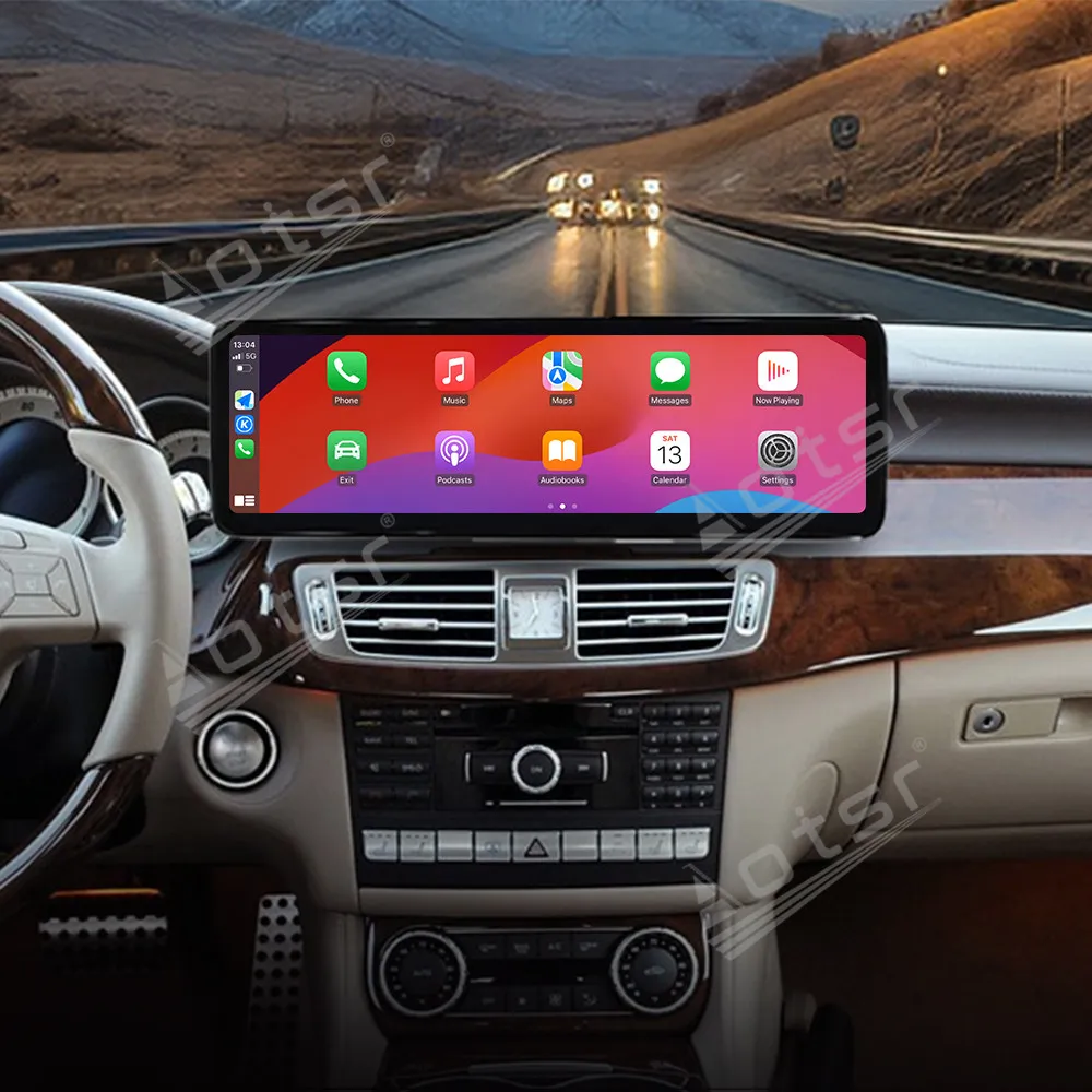 14.9" Android Car Player For Mercedes Benz CLS C218 2010 2011 Car Radio Stereo Multimedia GPS DVD Touch Screen Wireless Carplay