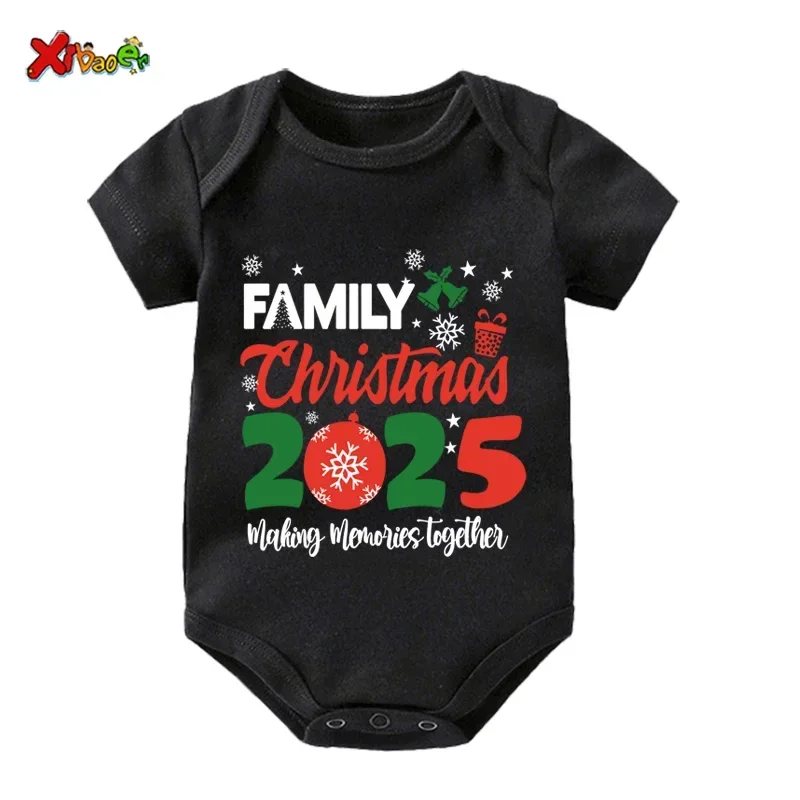 thumbnail image 1 of Camiseta con atuendo familiar navideño 2025, camisas familiares a juego, camisas, atuendos, apariencia familiar, blusas de fiesta, atuendos para bebés, ropa, regalo, 1 of 5
