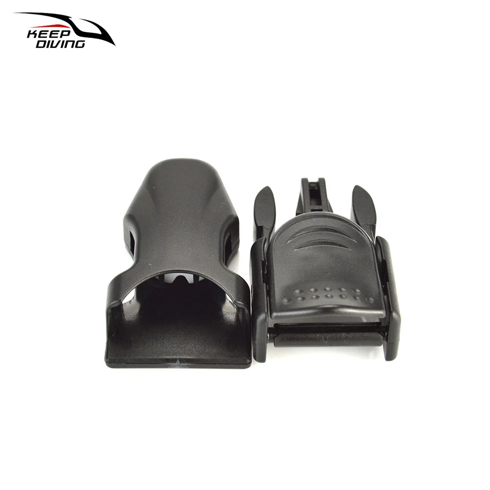 1 Pair Scuba Diving Fins Straps Big Buckles Small Buckles Quick Release Fin Strap Buckles Snorkeling Accessory 3