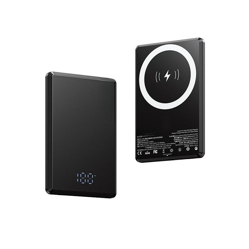 5000mAh 슬림 카드형 프로 초슬림 무선 보조배터리 10000mAh 무선 마그네틱 보조배터리