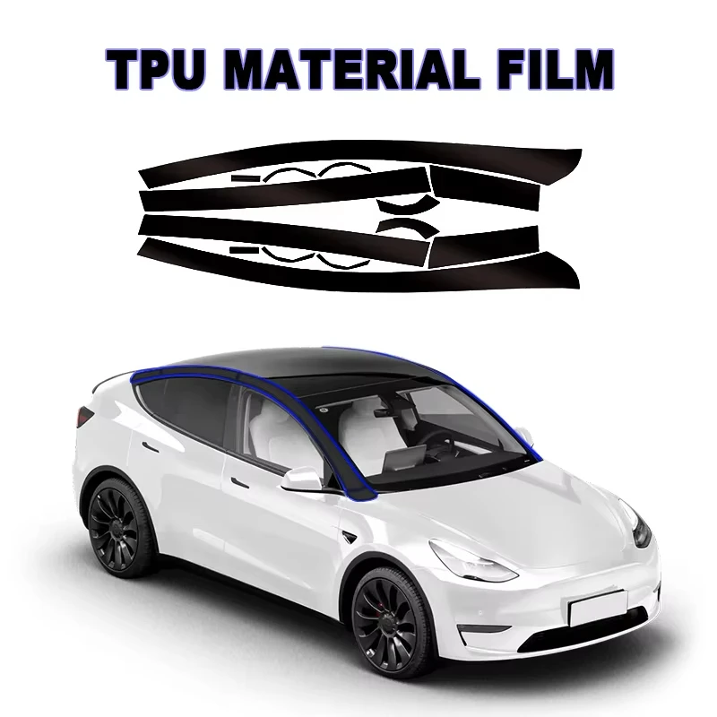 Customized Suspended Roof Film for Tesla Model Y