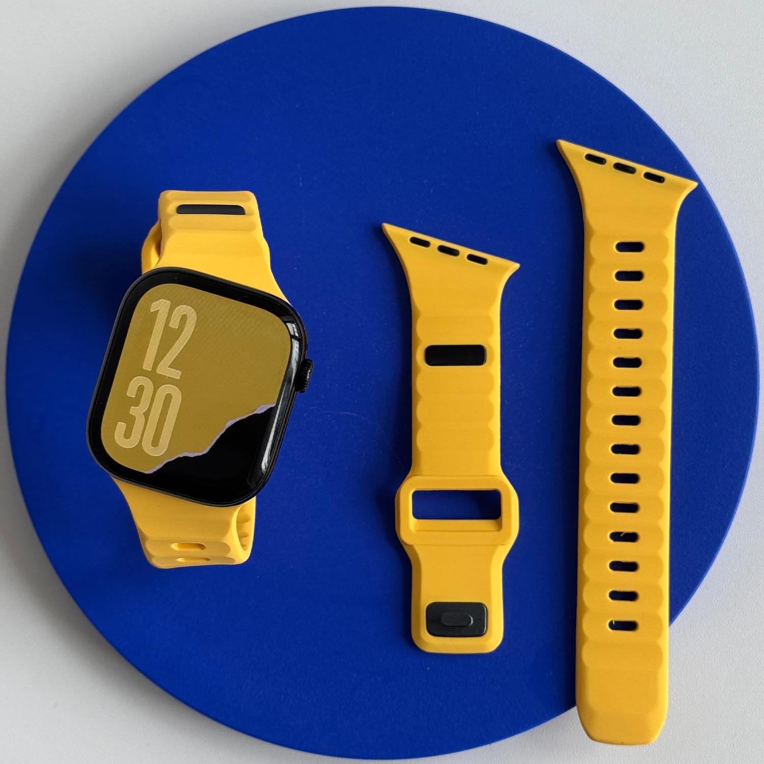 สายซิลิโคนแฟชั่นสำหรับ Apple Watch หลายขนาด