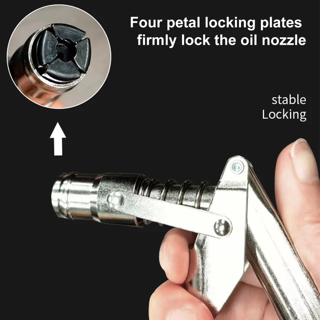 최대 10000PSI 압력 스테인리스 스틸 그리스 건 커플러