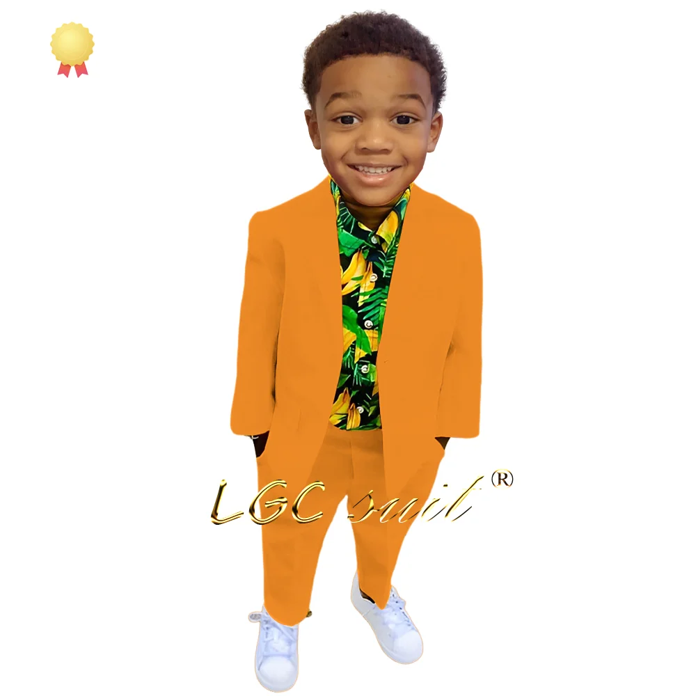 Рисунок 5 - Повседневный желтый блейзер и брюки для мальчиков