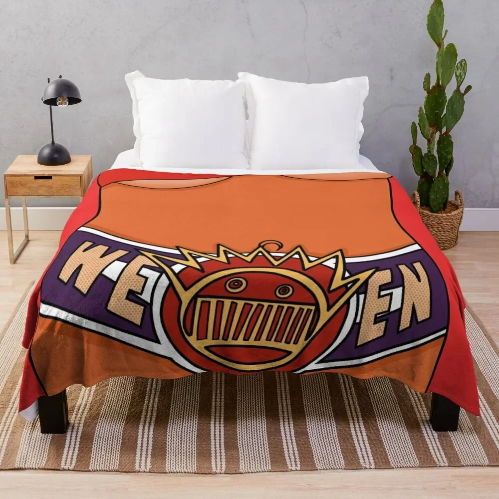 

Ween Chocolate and Cheese Album Body Throw Blanket Vintage Moving Quilt Plaid on the sofa Blankets