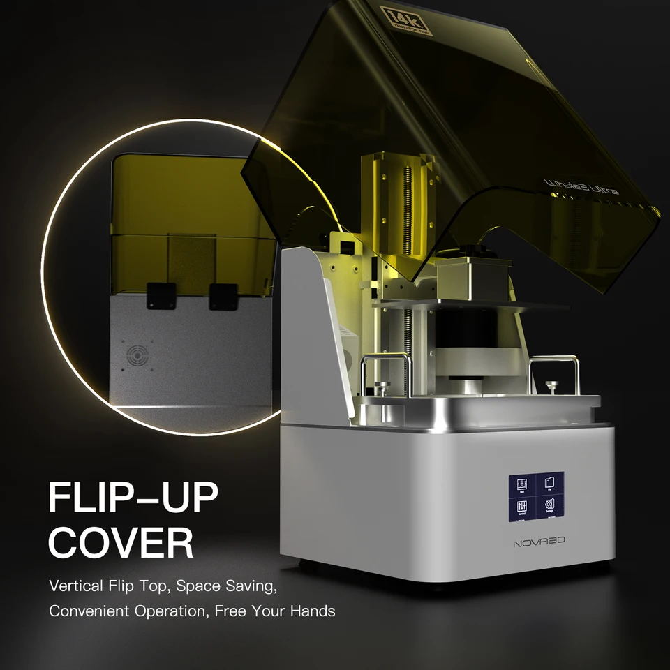 高速3DLCDプリンター,3D印刷機,樹脂加熱プリンター,whale3ウルトラ14k