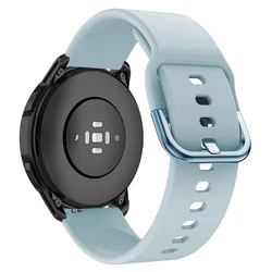 Premium Sport Wristband Strap - 22mm Interchangeable Watchband Bracelet for 20mm (Light blue)