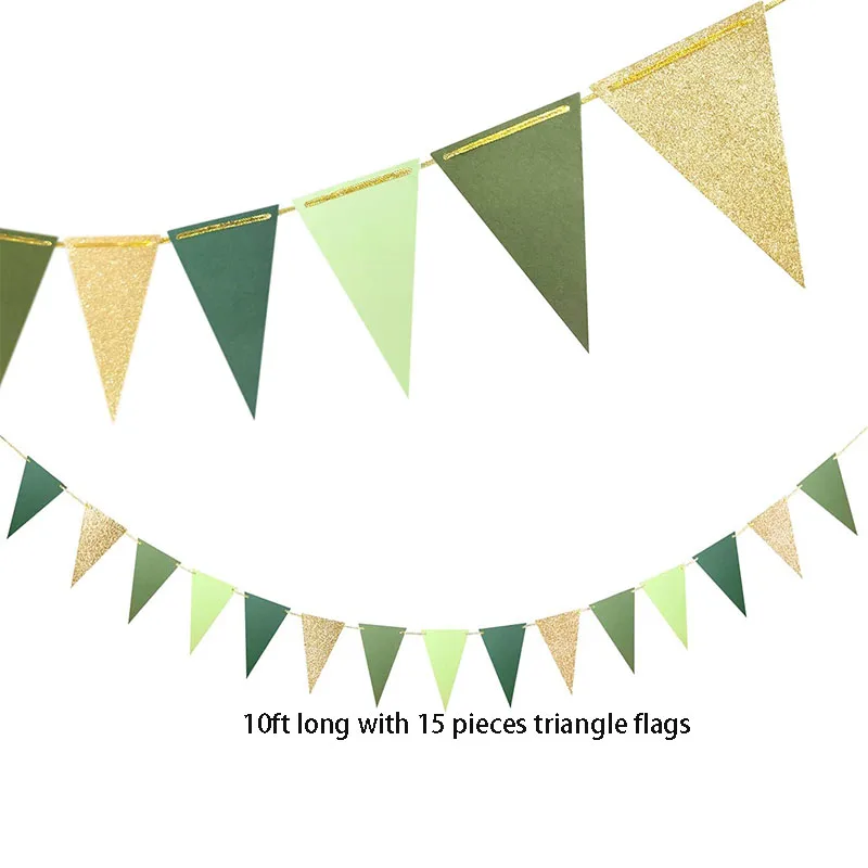 Love Heart Garlands Wedding Party Decorations Paper Streamer String for Rustic Wedding Neutral Baby Shower