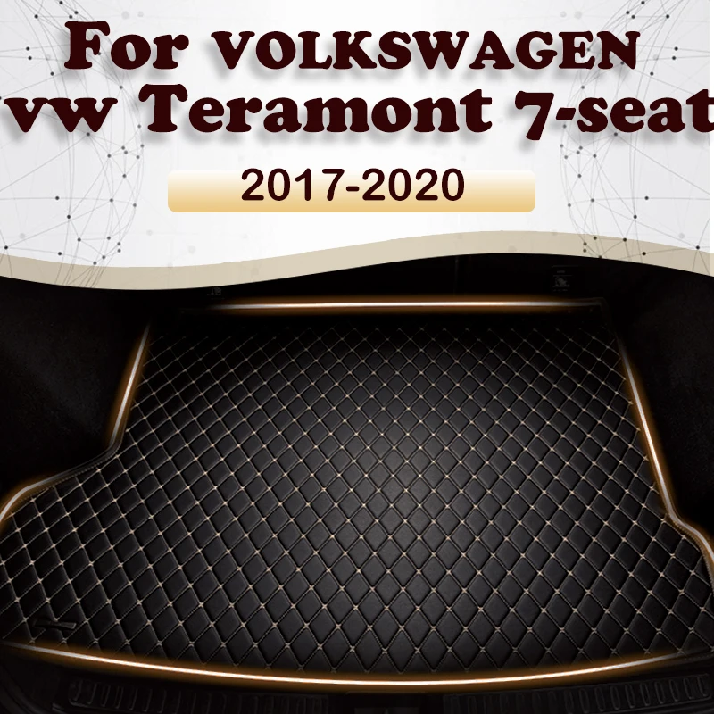 

Car Trunk Mat For VOLKSWAGEN VW Teramont 7-Seat 2017 2018 2019 2020 Custom Car Accessories Auto Interior Decoration