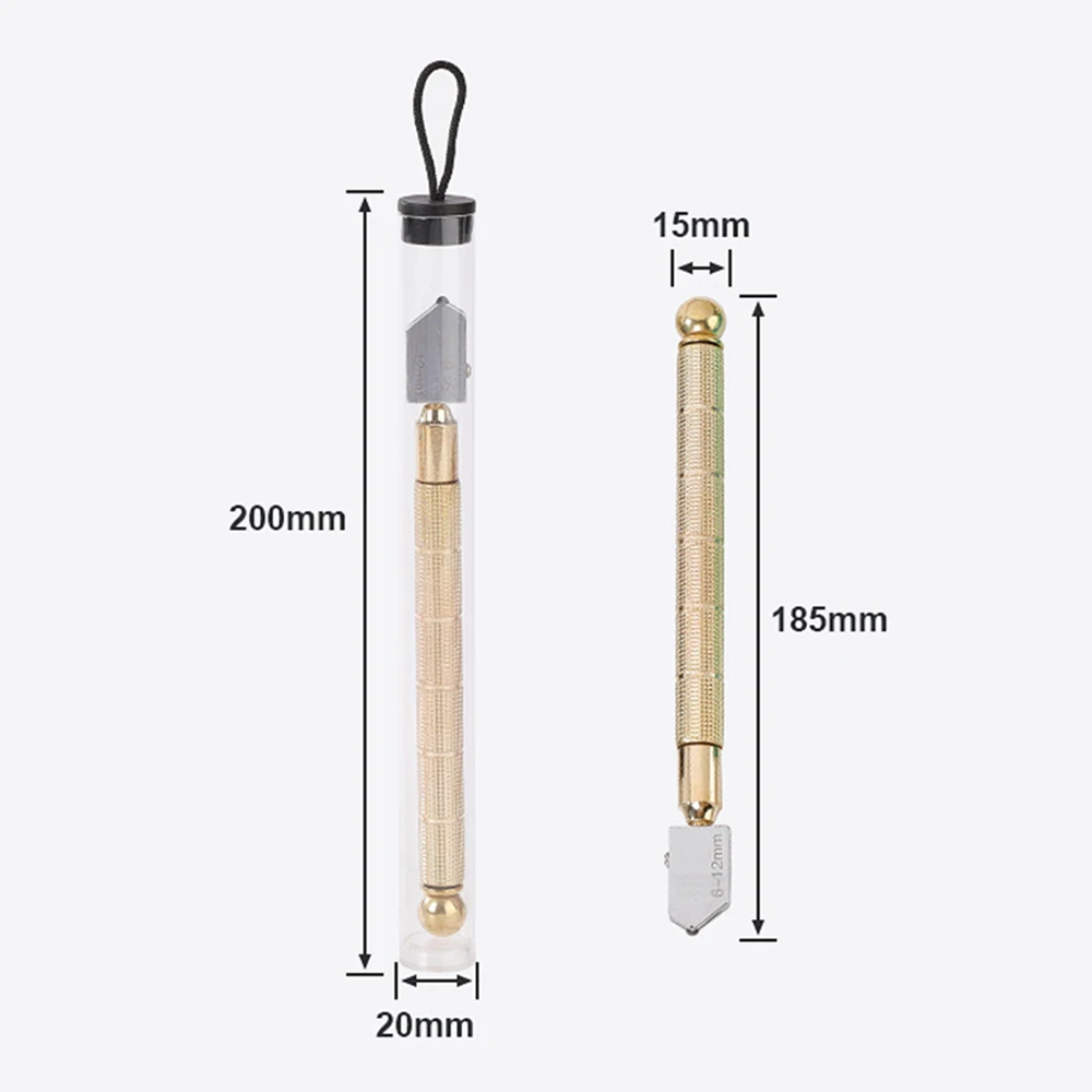 Diamond Glass Knife Thick Glass Tile Floor Cutting Knife Multifunctional Roller Hand Knife Non-slip Metal Handle Knives 6