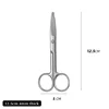 1pc 12.5/14cm Stitch Scissor Remove Suture Scissors Medical Trimming Crescent Notch Scissors Stainless Steel Surgery Wire Cutter 3