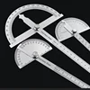 Goniometer Stainless Steel Protractor Metal Ruler Multi Angle Measuring Ruler Carpentry Tool Angle Meter Angle Finder Goniometro 1