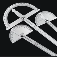 Goniometer Stainless Steel Protractor Metal Ruler Multi Angle Measuring Ruler Carpentry Tool Angle Meter Angle Finder Goniometro 1