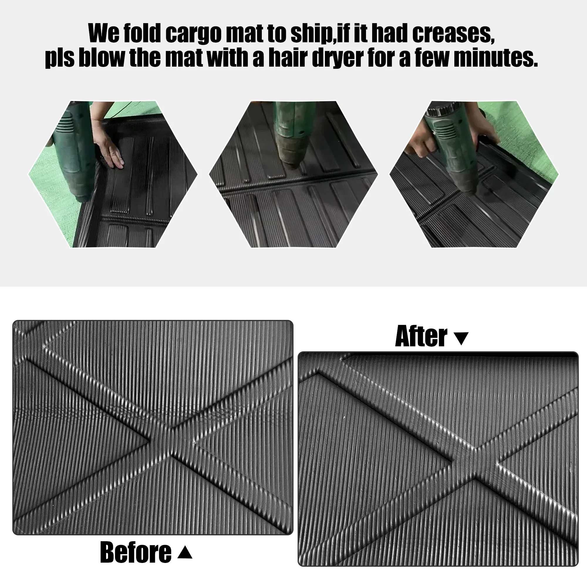 Toyota RAV4 XA50 Rear Trunk Mat Image 1