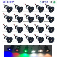 IP65 1W Mini LED Spotlight 12V Dimmable Ambient Downlight Focos Spot Lamps for KTV Party Ceiling Stairs Walkway Cabinet Lighting 1