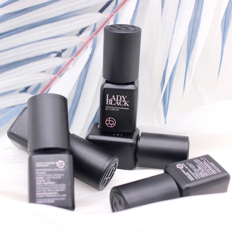 Lady Black Glue South Korea Fastest Strongest False Eyelash Extensions Supplies Adhesive 5g Makeup Tools Beauty Shop 10ml 2