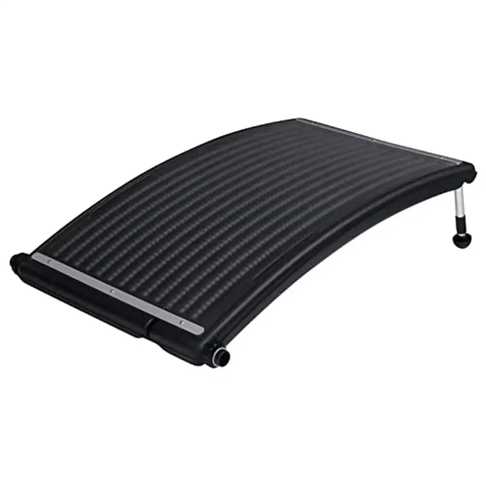 Pool Solar Heating System Kit 2pcs Curved Panels Above Ground Swimming Pools