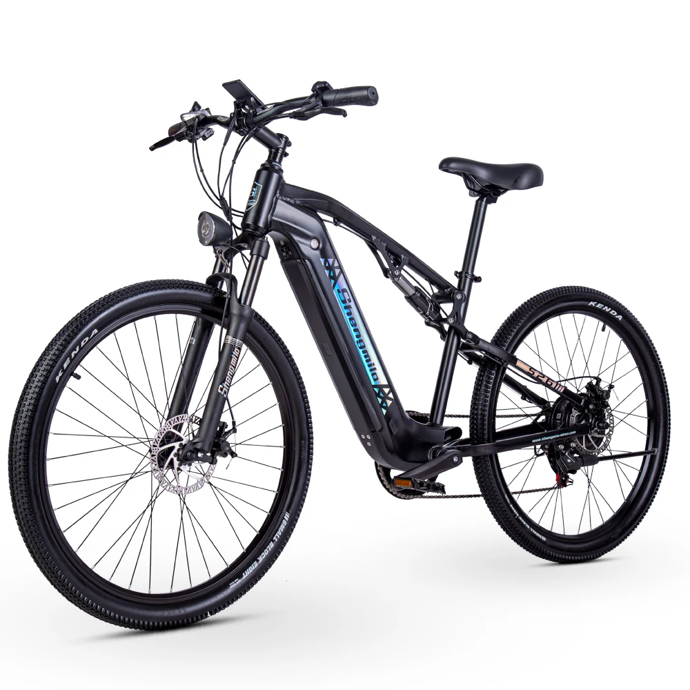 Shengmilo S26 500W 48V 17.5AH Samsung Battery 27.5*2.1 Fat Tires Unisex Adults Mountain & Commuter & Off Road Electric Bicycle