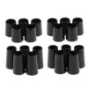 20 Pack .370/.335 Black Golf Ferrules s Wood Shafts Club Accessories 4