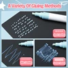 3/6Pcs Pen Style Glue Stick High Viscosity Glutstick Solid Glue DIY Paper Scrapbook Adhesives Glue Stationery Office Supplies 4