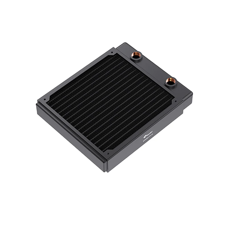 Bykski Preto Água de Refrigeração 140 mm Radiador de Cobre Cerca de 30 mm de Espessura Melhor para 12cm 25 mm de Espessura Ventilador Cr-rd140rc-tn-v3 - Imagem 4