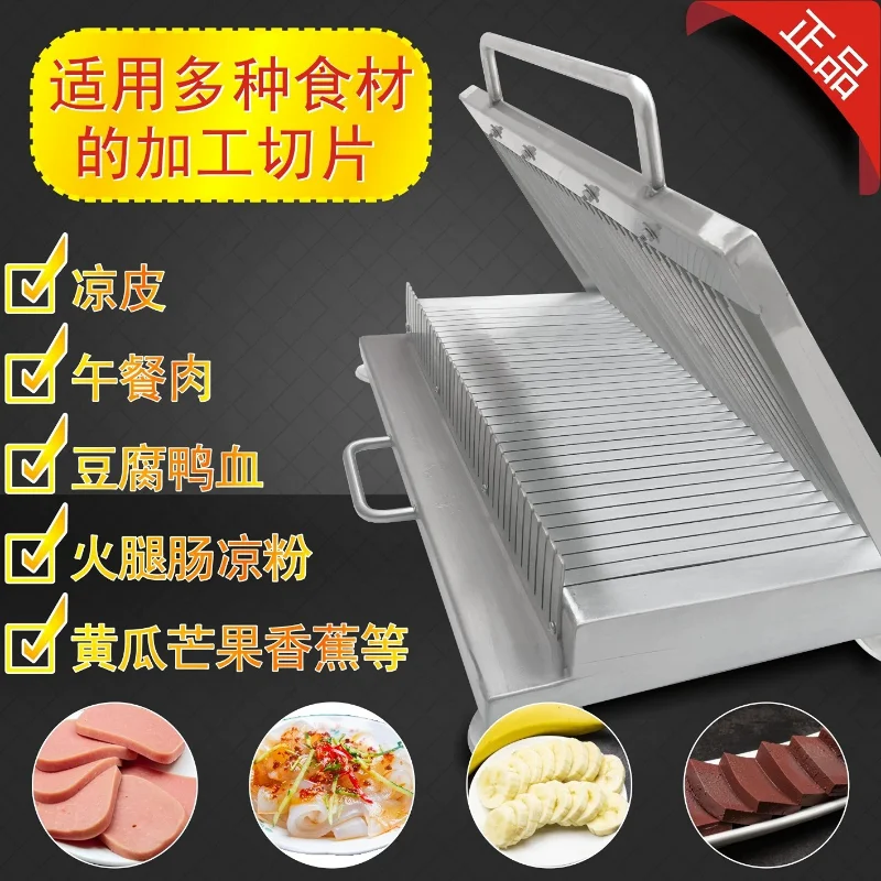 Multi-function Slicing Hand Pressure Thickened Stainless Steel Double-blade  Sharp Manual Slicer Vegetable Cooked Food Slice