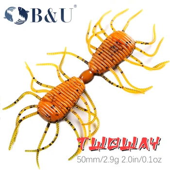 B&U Larva Soft Lures 50mm 1