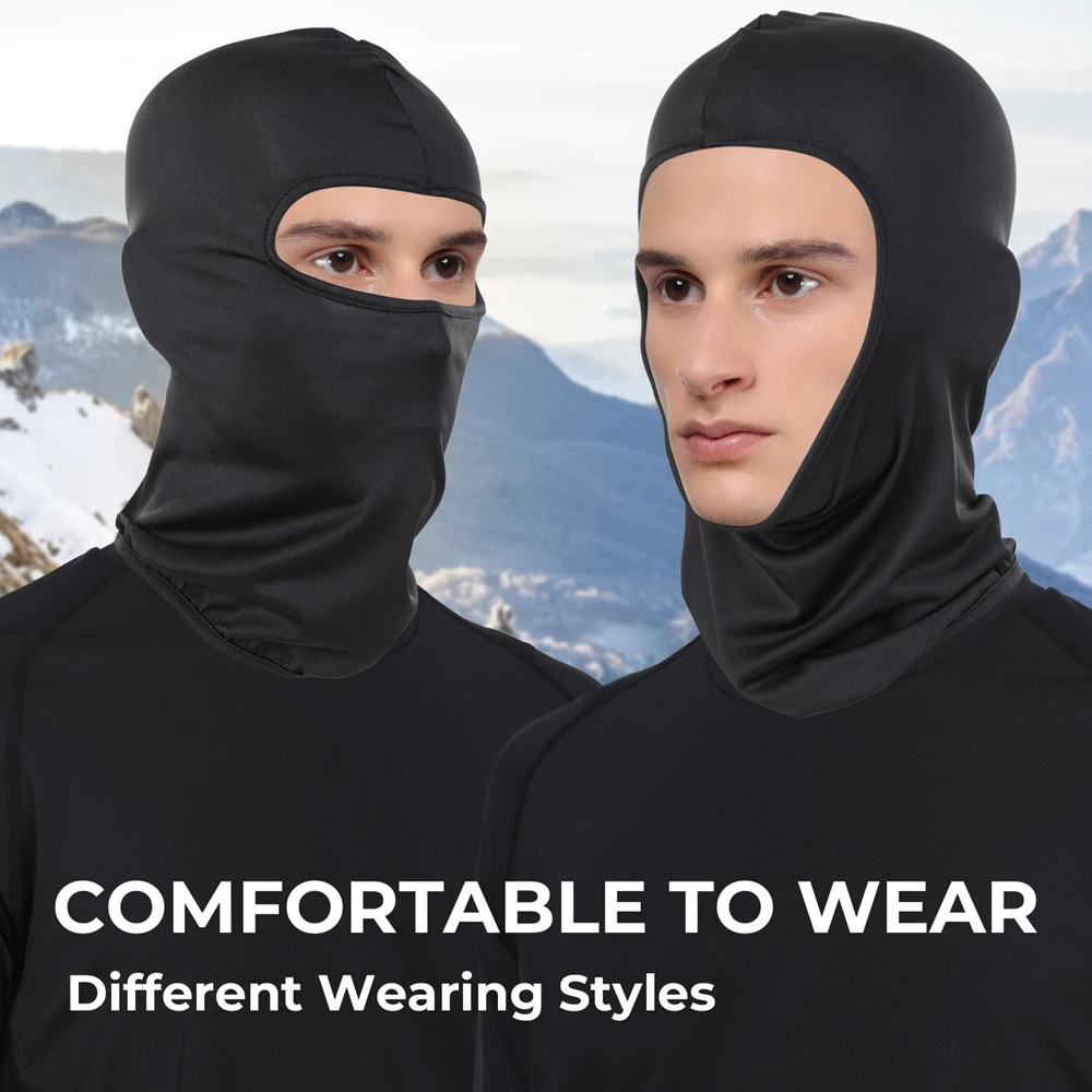 Motorcycle Balaclava Quick-drying Full Face Mask Anti-UV Motocross Motobike Racing Helmet Liner Windproof Scarf MTB Headgear Men balaclava mask