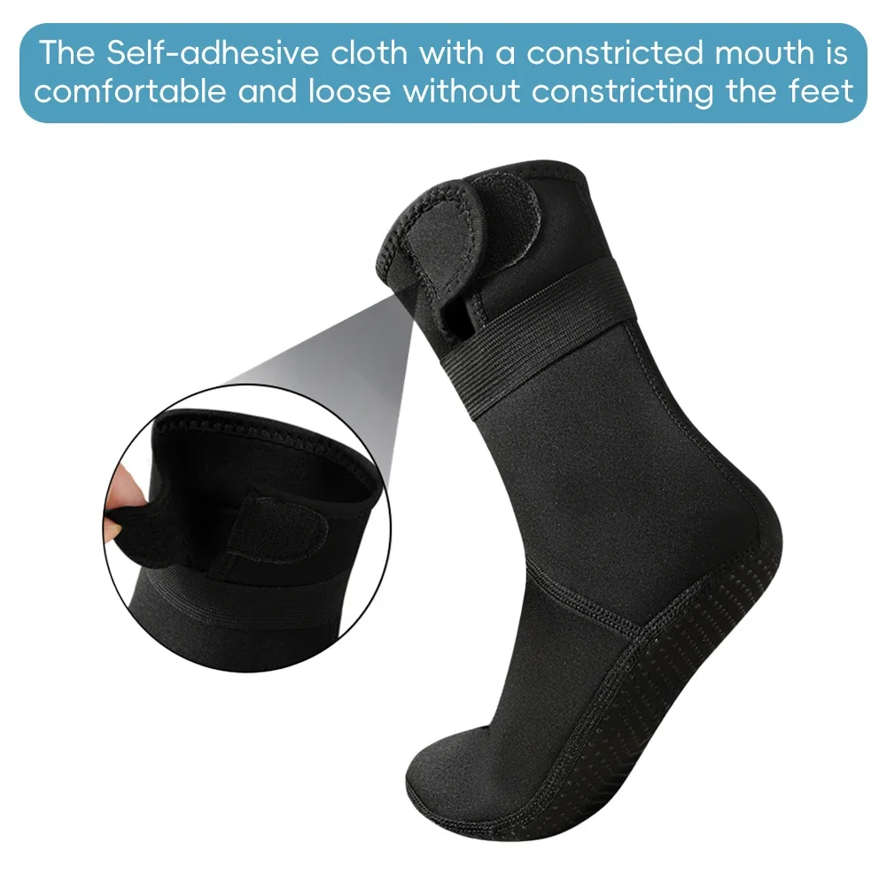 Non-Slip 3mm Neoprene Diving Socks Keep Marm Prevent Cuts Shoes Snorkeling Surf Swimming Warm Aqua Socks Beach Boots Beach