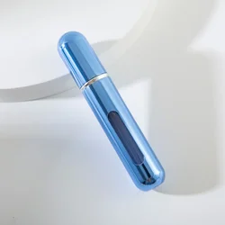 Compact Refillable Perfume Atomizer - Portable Aluminum Spray Bottle (10ml)