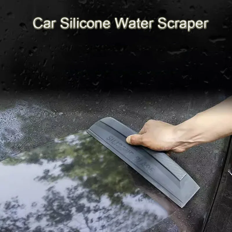 

Non-Scratch Soft Silicone Handy Squeegee Car wrap tools Water Window Wiper Drying Blade Clean Scraping Film Scraper Accessories