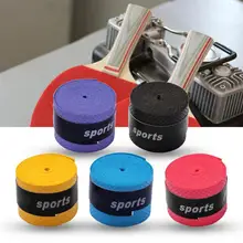 

60Pcs Racket Sweatband Self-adhesive Perforated Edge Replacement Anti-Skid Sweat Tape for Tennis Racket