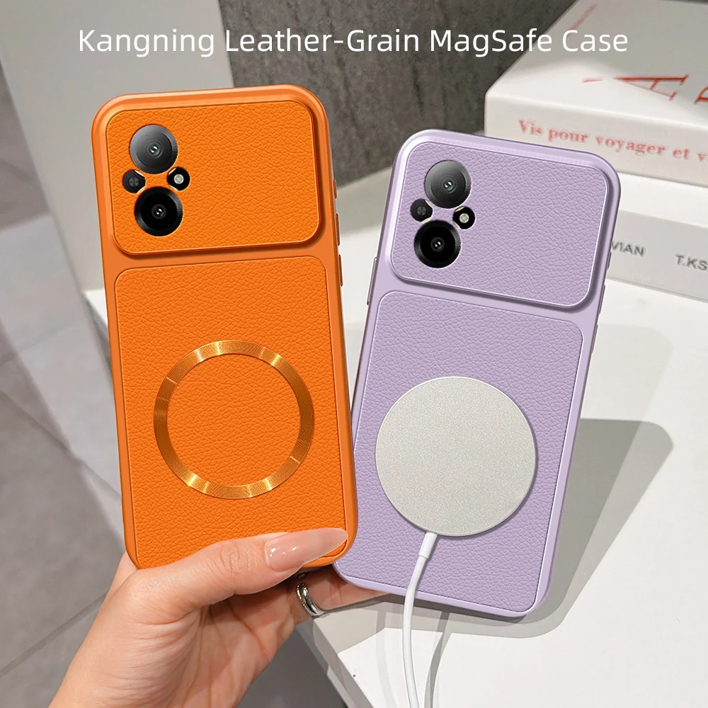 Luxury Leather Matte Magnetic Soft TPU Phone Case