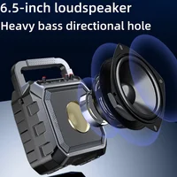 Outdoor square dance handheld caixa de som Bluetooth speaker, karaoke charging portable speaker FM Radio oudspeaker microphone 2
