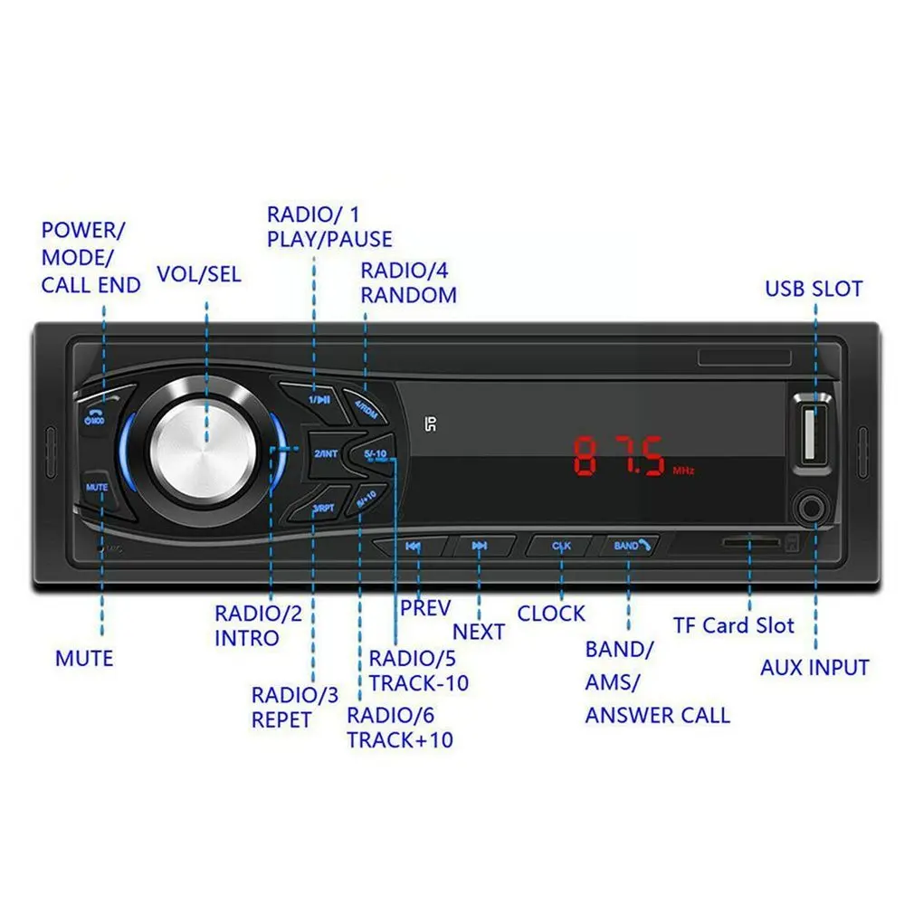 ߰ſ Ƽ̵  ڵ AUX-IN MP3 ÷̾  FM 2 USB TF ڵ ׷    FM  ÷̾ ڵ 
