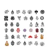 1 sheet Mandala Indian Elephant Nail Water Decals Buddha's Hand Nail Sticker Nail Art Sticker Tattoo Decals 2