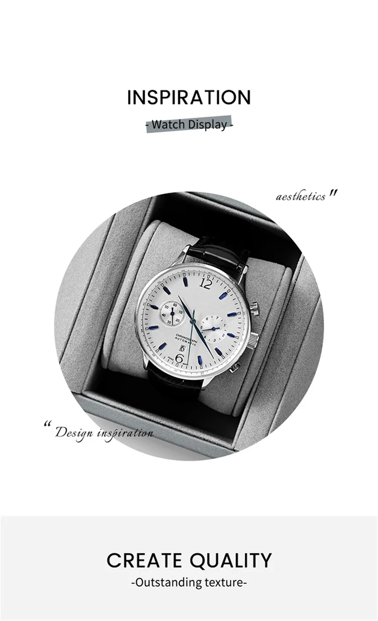 Luxury Leather Watch Display Case With Double Opening Design_voghion.com