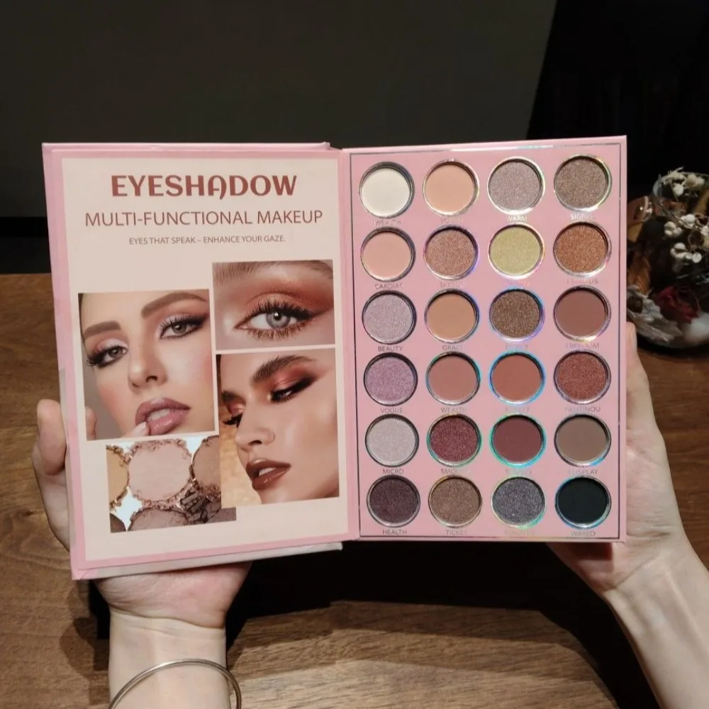 New 67 Colors Matte Shimmer Eyeshadow Long Lasting Multi-functional Makeup Palette Book Highlighter Beauty Book Makeup Kit