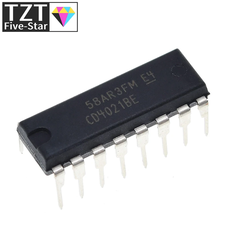 TZT 10/30 Stück CD4021BE CD4021B CD4021 Schieberegister – Detail 5