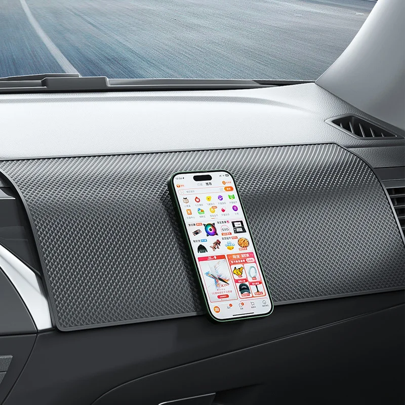 Sticky Anti-slip Mat Car Dashboard Pad Heat Resistant Non-Slip Mat Car Dashboard Phone Sunglasses Holder Styling Lnterior Car Non Slip Mat Non Slip Mat Car Dashboard Mat Non Slip Dash Mat Dash Adhesive Holder Silicone Anti Slip Pad Silicone Anti Skid Pad Dashboard Phone Holder Dash Phone Holder