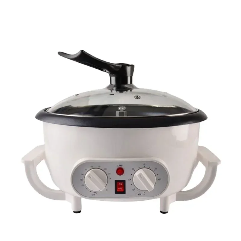 Electric Coffee Bean Roaster Peanut Baking Tools Popcorn Roasting Machine Grain Dryer Non-stick Coating 110V/220V