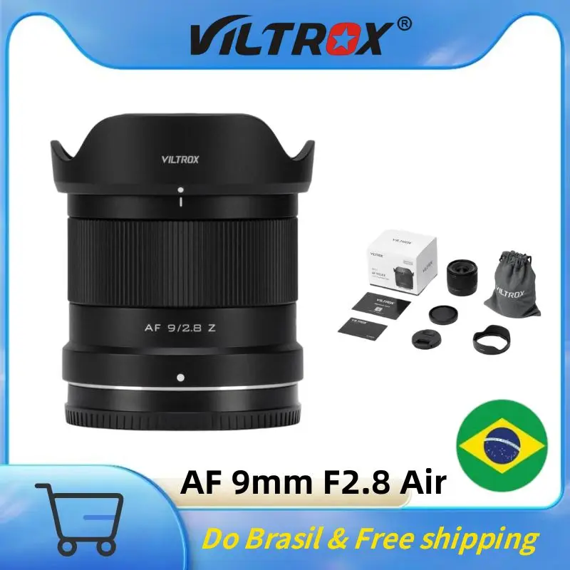 Viltrox 9mm F2.8 Air APS-C 자동 초점 카메라 렌즈( E 마운트 z..