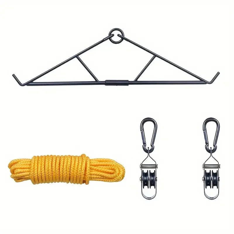 700LB Capacity Elk Hoist Pulley Lift System with Gambrel Deer Hunting Game Hoist Pulley Lift System Deer Hunting Accessories