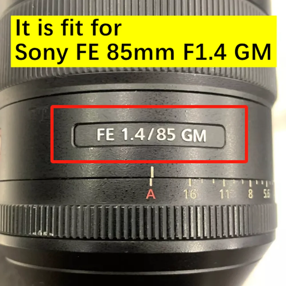 Original NEW For Sony FE 85mm F1.4 GM Front Lens 1st Optics