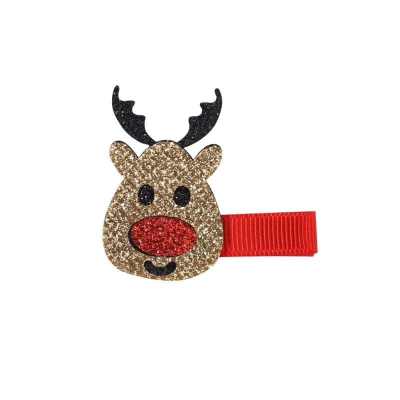 Festive Cartoon Hair Clips for Kids Christmas-themed Barrettes for Boys Girls DropShipping