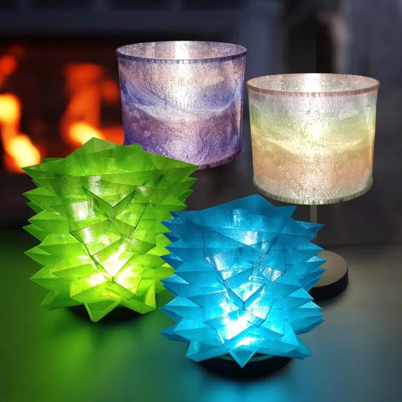 Zi-Rui 3Dプリンター PETGフィラメント キラキラグリッターパープル ダークグリーンで輝く輝く 1.75mm 2.2ポンド1kg/スプール キラキラとギャラクシーPETG \u2013 TINMORRY Store