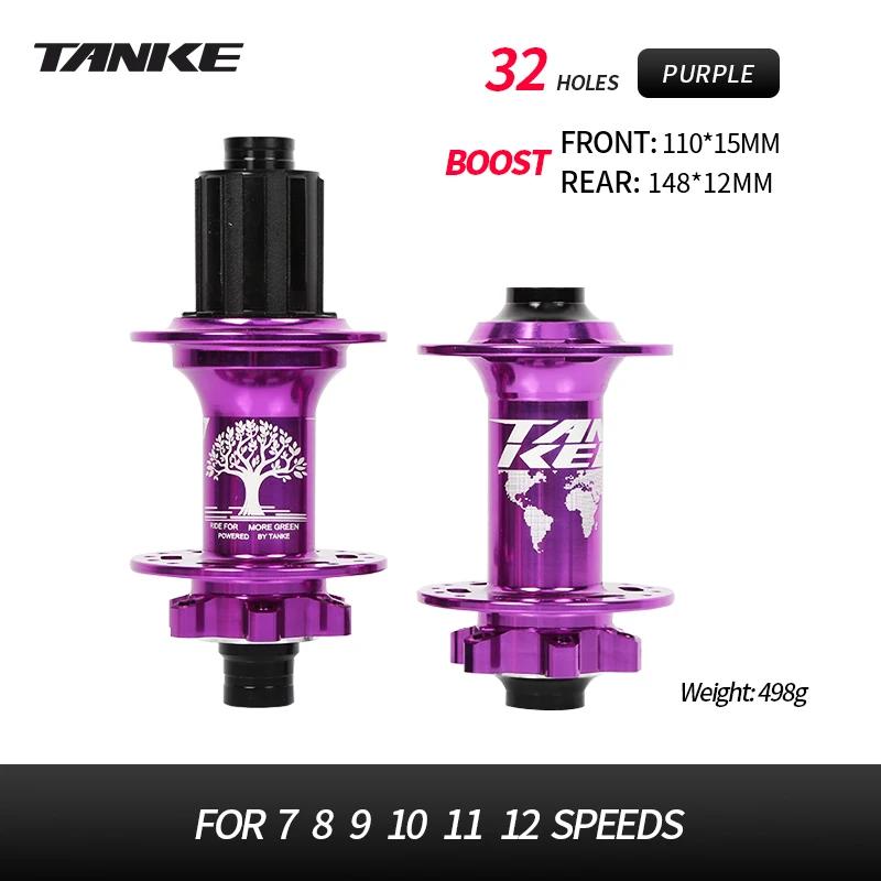 Premium Aluminum Mountain Bike Hub - 32 Holes with 120 Engagement Points and 4-Bearing Design