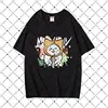 23point5 MilkLove Same T-shirt Washed with Old Cartoon Print, Loose and Fashionable Couple's Top, Hoodie  Milk Pansa 5
