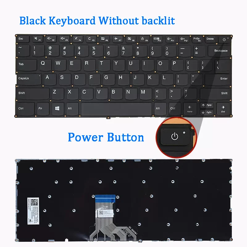 New Laptop Keyboard For LENOVO YOGA 720-12 720-12IKB YOGA 720-13IKB 720-13